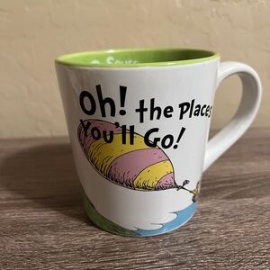 Dr. Seuss Oh The Places You’ll Go Coffee Tea Mug NWT